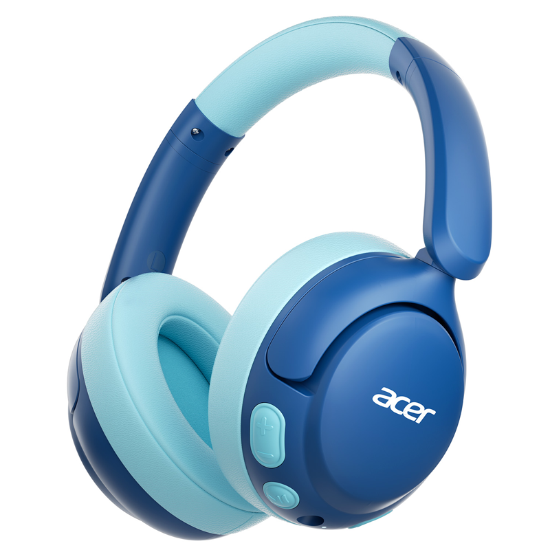 Gaming Headset Rgb - Acer OHR725 Kinder-Bluetooth-5.4-Kopfhörer, faltbare kabellose Over-Ear-Kopfhörer,
