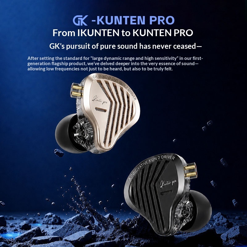 Audiophile Headphone Wired - Auf Lager: Gk Kunten Pro Hifi