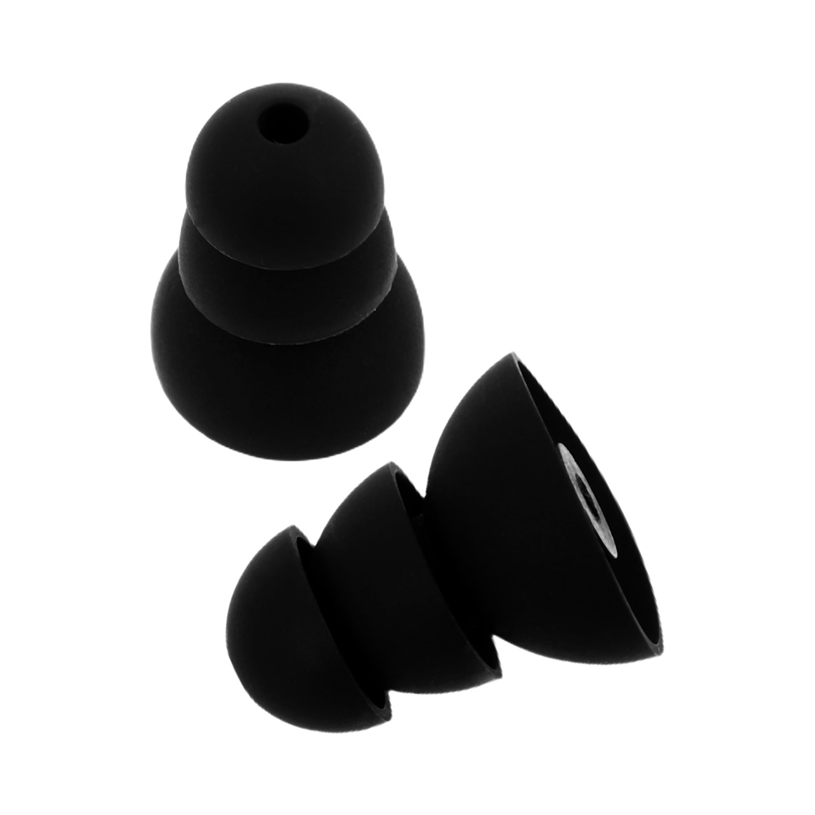Silicone Ear Tip Replacement - 2 Stück weiche Silikon-Ohrstöpsel, Ersatz-Ohrstöpsel für