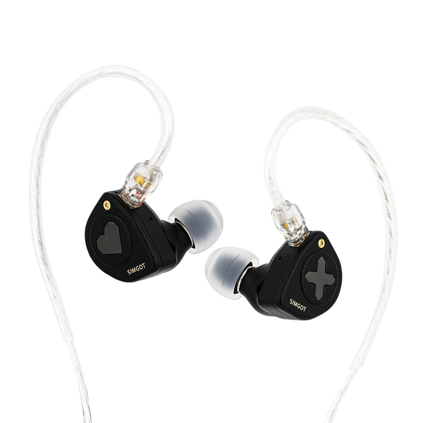 In Ear Monitor Iem - SIMGOT EW300 DSP In-Ear-Monitor 1DD+1Planar+1PZT Hybrid-Treiber