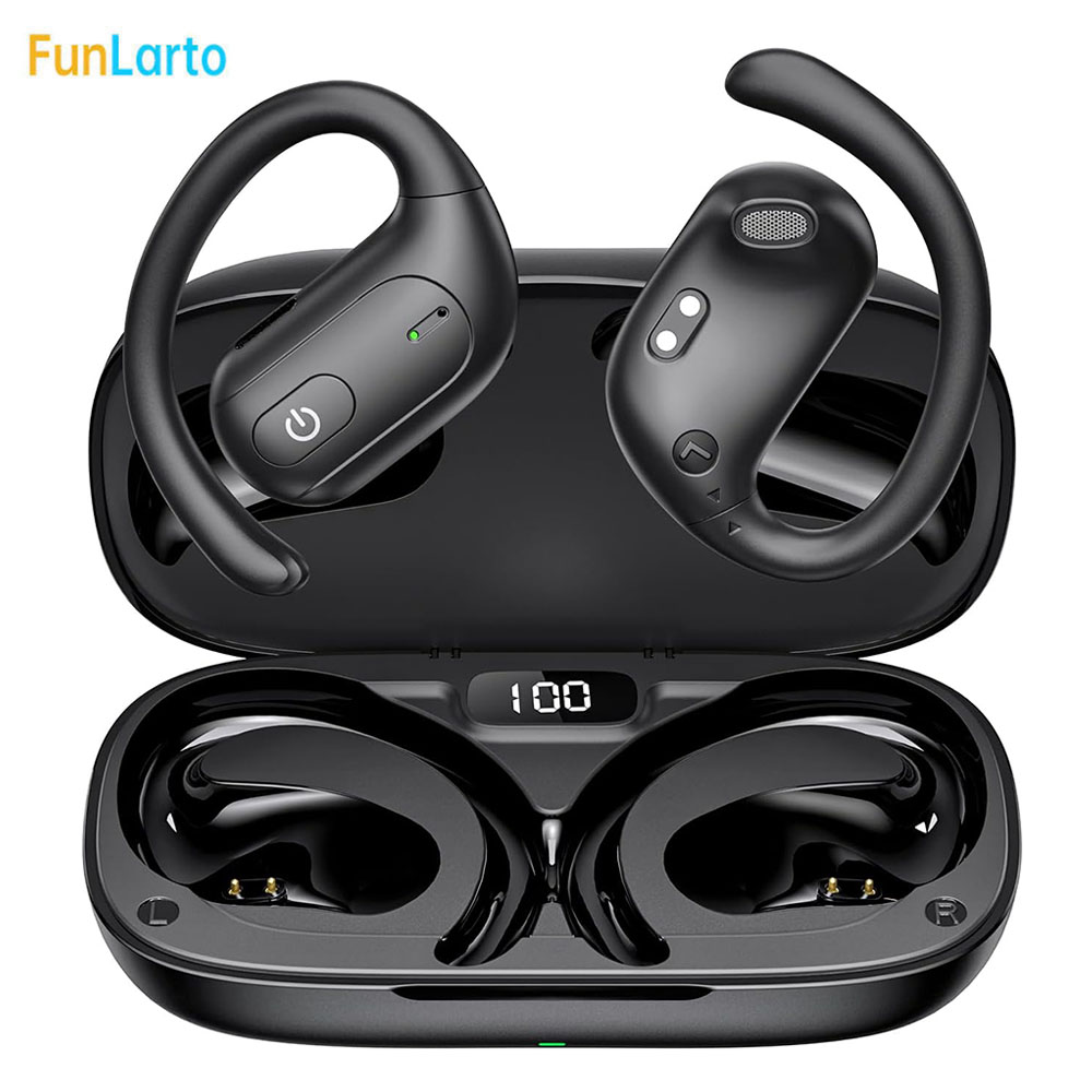 Sports Earphone Hook - Kabellose Open-Ear-Laufkopfhörer, Bluetooth-Kopfhörer für Läufer, ultrakomfort,