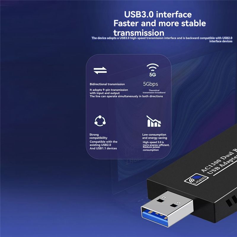 N36R-1300Mbps USB 3.0 WLAN Blu – Bluetooth Adapter Receiver Bewertung und Preis