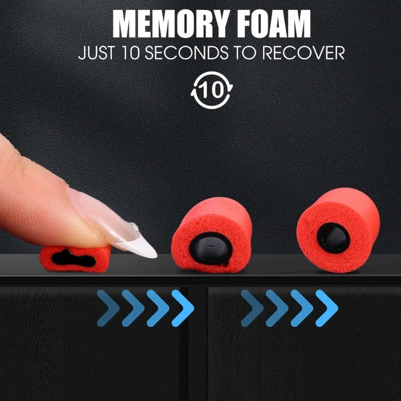 1-6 Paar weiche Memory Foam Oh – Earphone Foam Tip Bewertung und Preis
