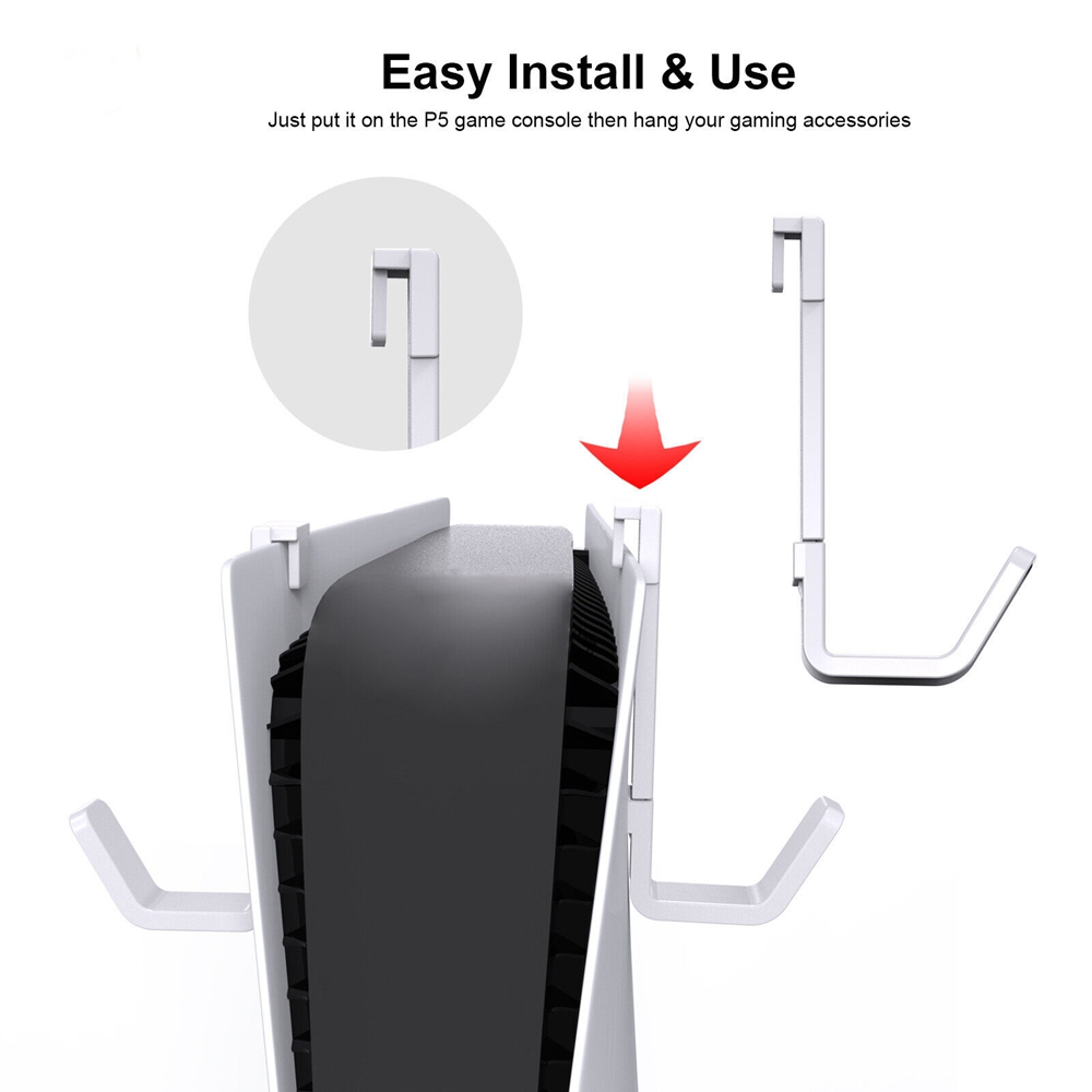 Für PS5 Pro PS5 Slim Zubehör C – Headphone Stand Desk Bewertung und Preis