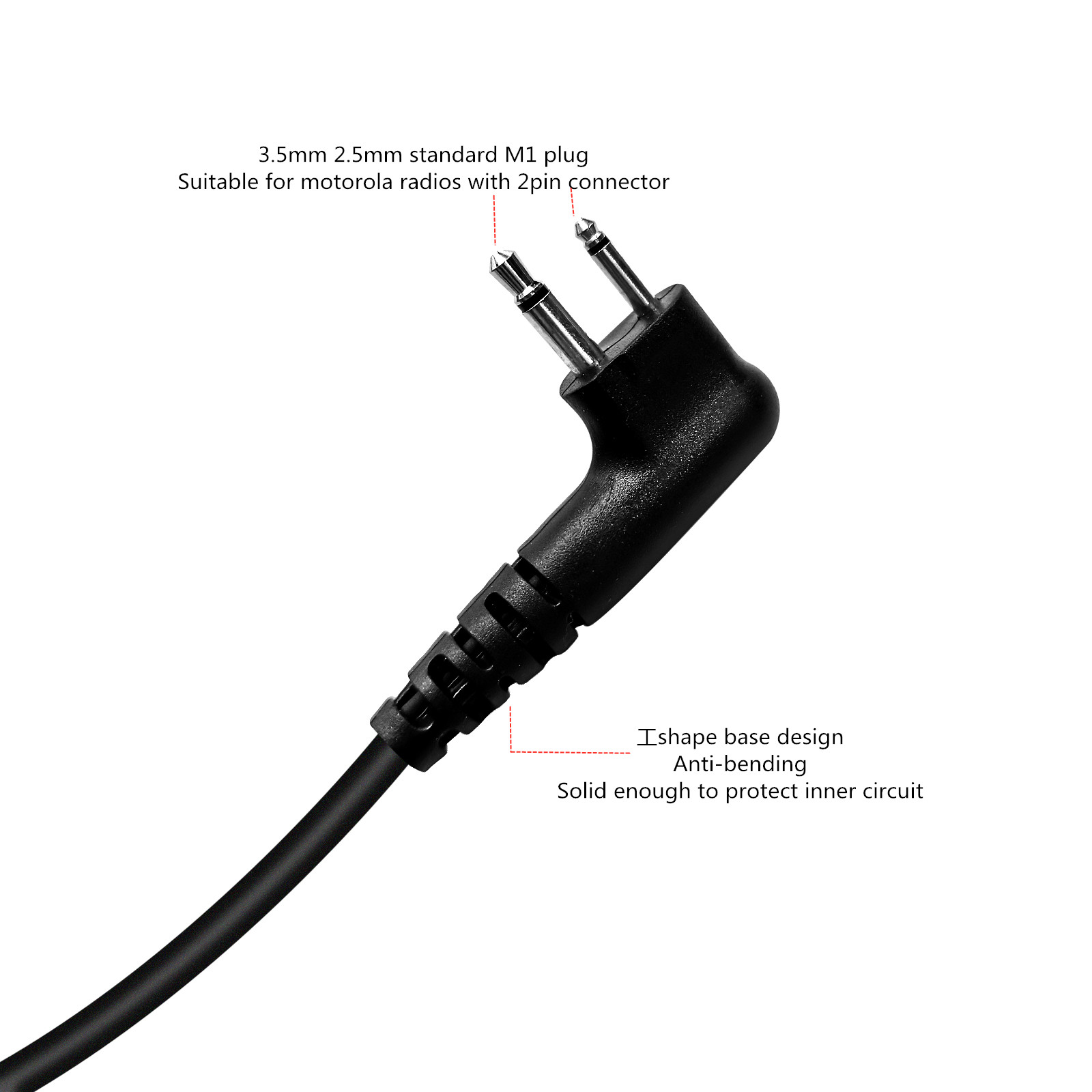Ohrhörer-Überwachungsset, Walk – Wired Earphone Mic Bewertung und Preis