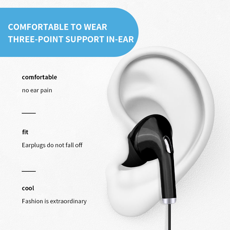 3,5-mm-Kopfhörer mit Kabel, In – Wired Earphone Mic Bewertung und Preis